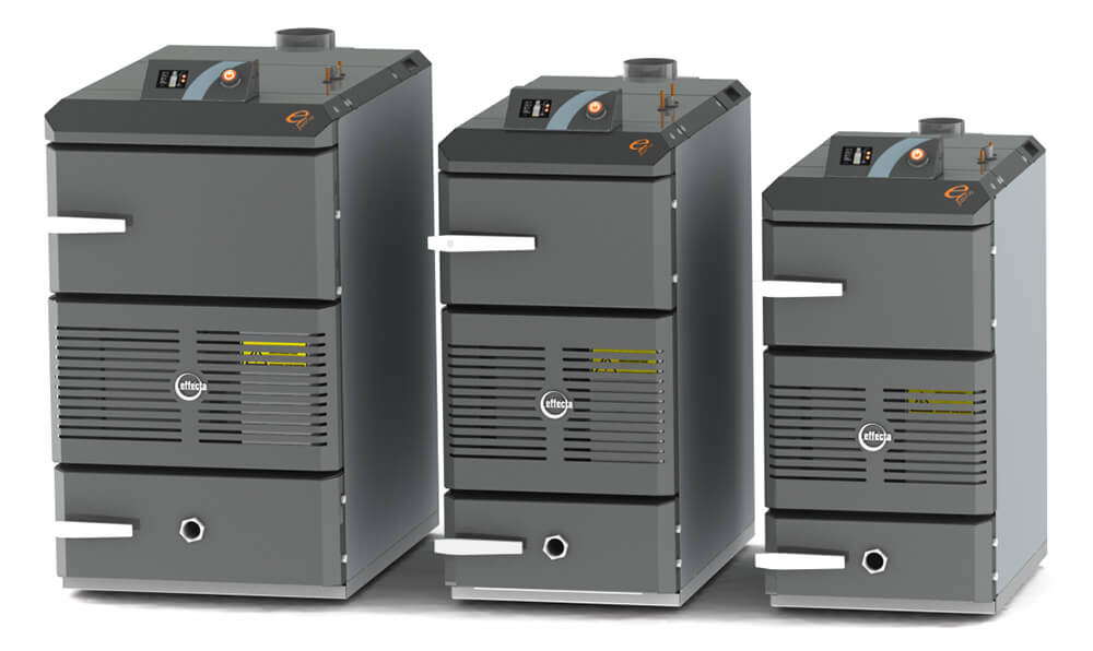 3 boilers from our range of Effecta