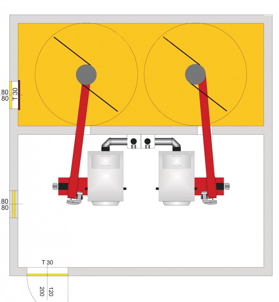 A two piece auger channel