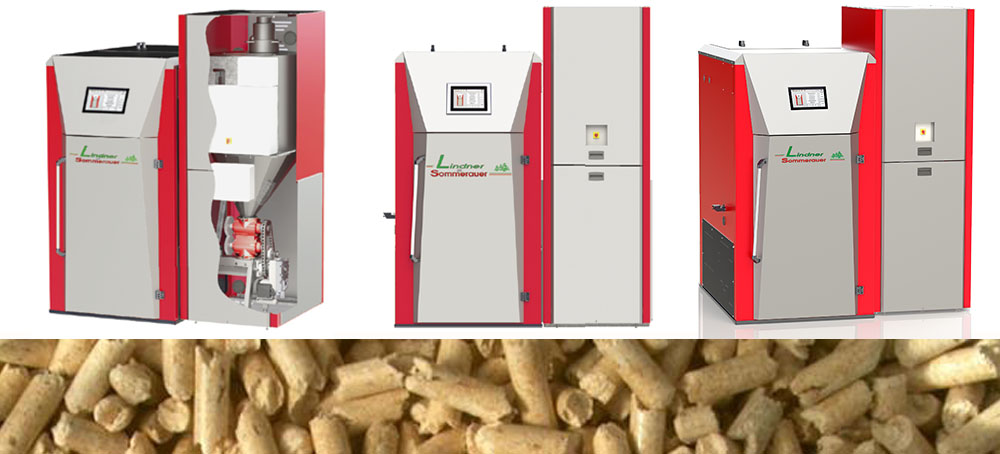 The range of biomass boiler wood pellet systems
